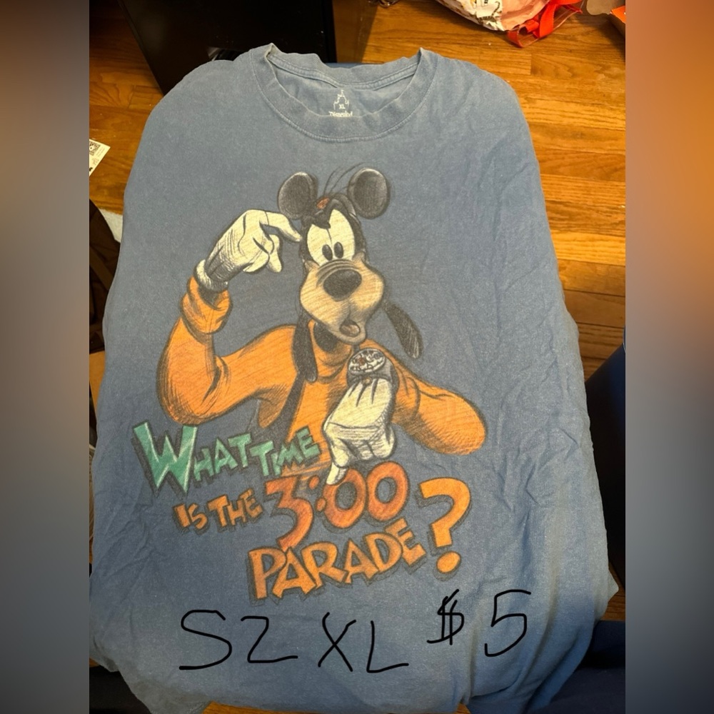 Goofy Blue Shirt